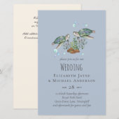 Sea Turtles Beach Hochzeit (Vorne/Hinten)