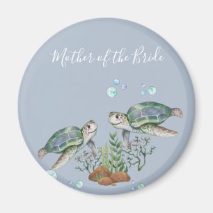 Sea Turtles Beach Hochzeit Magnet