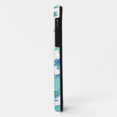 Sea Turtles Blue Green Personalisiert iPhine Case (Hinten/Links)