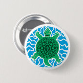Sea Turtles Button (Vorne & Hinten)