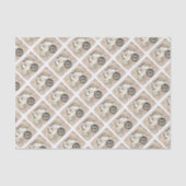 Sea Turtles Compass Map Seidenpapier (Vorderseite)