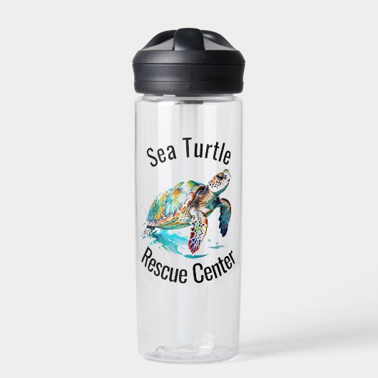 Sea Turtles Design Trinkflasche (Vorderseite)