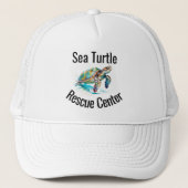 Sea Turtles Designerhut Truckerkappe (Vorderseite)