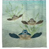 Sea Turtles Duschvorhang (Vorderseite)