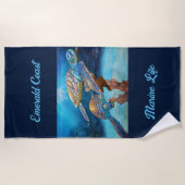 Sea Turtles Emerald Coast Strandtuch (Vorderseite)