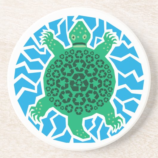 Sea Turtles Getränkeuntersetzer (Vorne)