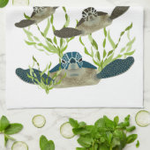 Sea Turtles Küchentuch (Gefaltet)