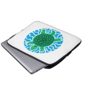 Sea Turtles Laptopschutzhülle (Vorne Knopf)