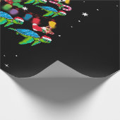 Sea Turtles Lover Xmas Sea Turtle Christmas Tree Geschenkpapier (Ecke)