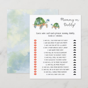 Sea Turtles - Mama- oder Papa-Baby-Duschgame