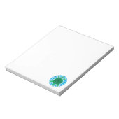 Sea Turtles Notizblock (Rotiert)