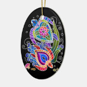 SEA TURTLES Ornament - passen Sie den Hintergrund (Links)