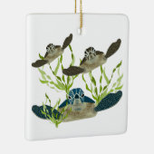 Sea Turtles Ornaments Keramikornament (Rechts)