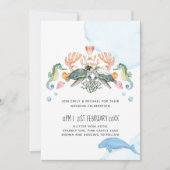 Sea Turtles SeaCow Wedding mit Bride Groom (Vorderseite)