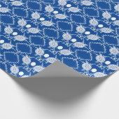 Sea Turtles Tortoise Moons Ocean Pattern Geschenk Geschenkpapier (Ecke)