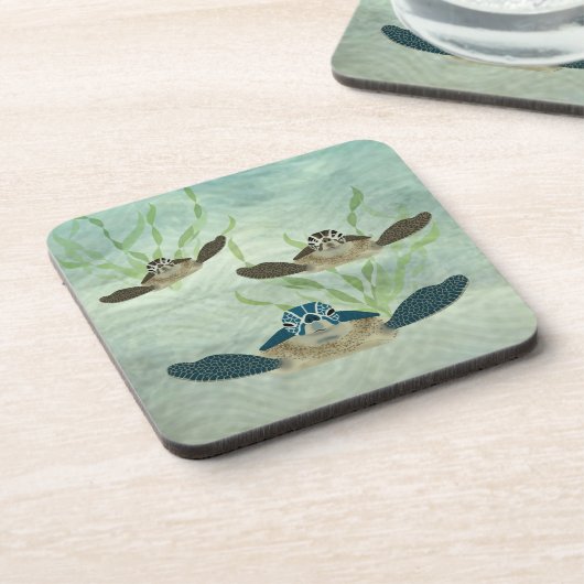 Sea Turtles Untersetzer (Linke Seite)