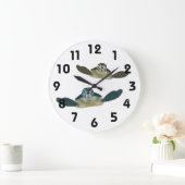 Sea Turtles Wall Clock Große Wanduhr (Zuhause)