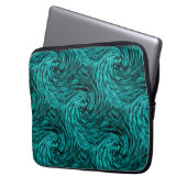 Sea Twirls..... Laptopschutzhülle (Vorderseite Links)