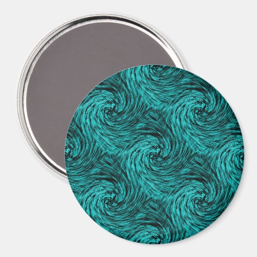 Sea Twirls..... Magnet (Vorderseite/Rückseite)