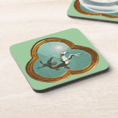 Sea Unicorn Cork Untersetzer (Linke Seite)