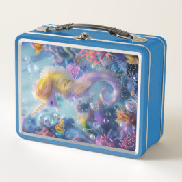 Sea-Unicorn Metall Brotdose
