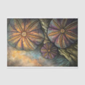 Sea Urchin Decoupage Seidenpapier (Vorderseite)