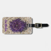 Sea Urchin Ocean Beach Holiday Sommer Souvenir Gepäckanhänger (Vorderseite horizontal)