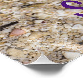 Sea Urchin Ocean Beach Holiday Sommer Souvenir Poster (Ecke)