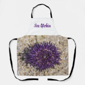 Sea Urchin Ocean Beach Holiday Sommer Souvenir Schürze (Vorderseite)