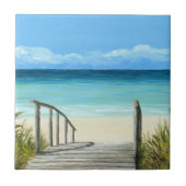 Sea View 147 Ocean Beach Keramik Tile Fliese (Vorderseite)