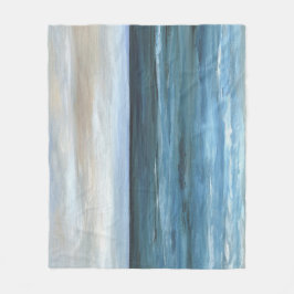 Sea View 266 blaue Ozeane Fleecedecke