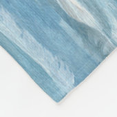 Sea View 266 blaue Ozeane Fleecedecke (Ecke)