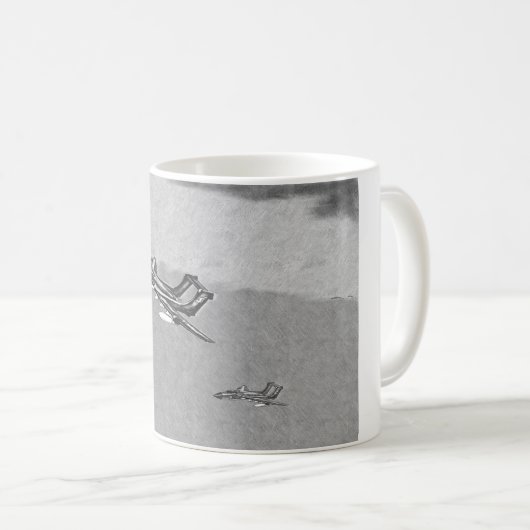 Sea Vixen Kaffeetasse (VorderseiteRechts)