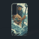 Sea Warrior Goddess Phone Case Samsung Galaxy Hülle<br><div class="desc">Eine mächtige Meeresgöttin erhebt sich aus dem Absturz von Wellen,  die Kraft,  Natur und mythische Schönheit in einem atemberaubenden Design verkörpern.</div>