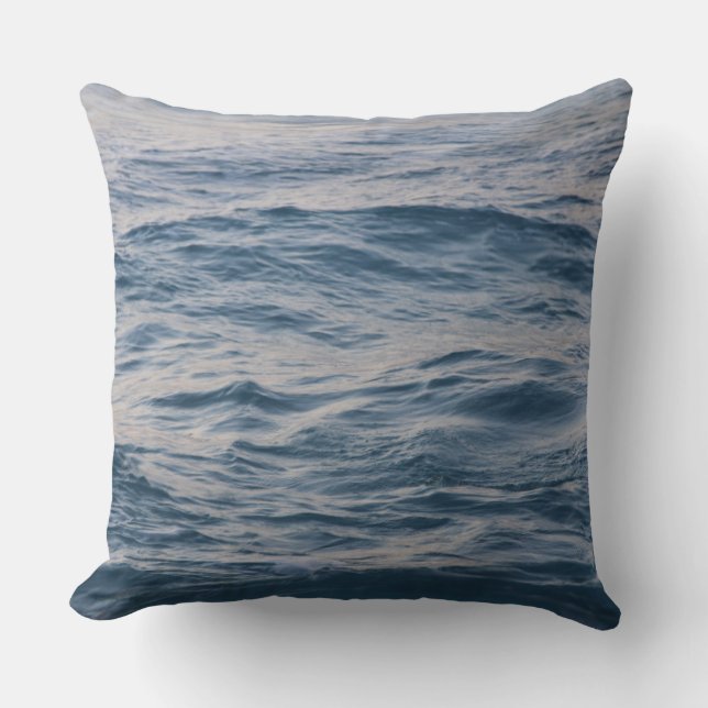Sea water closeup  kissen (Vorderseite)