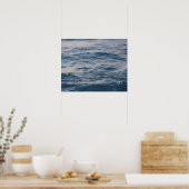 Sea water closeup poster (Küche)