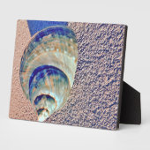 Sea Welk Seashell Fotoplatte (Seite)