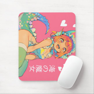 Sea Witl "Umi no Majo" Kawaii Anime Monster Girl Mousepad