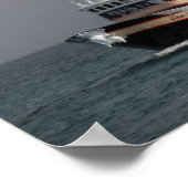 Sea Wolf, Fishing Trawler im niederländischen Hafe Poster (Ecke)