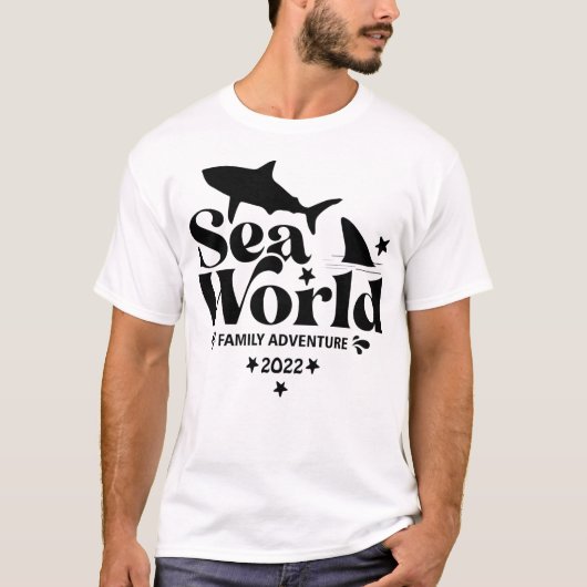 Sea World Family Adventure 2022 T-Shirt (Vorderseite)
