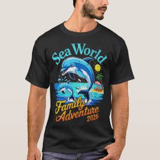 Sea World Family Adventure 2026 Trip Vacation T-Shirt