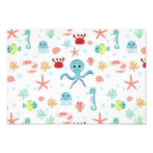 Sea World Muster Fotodruck