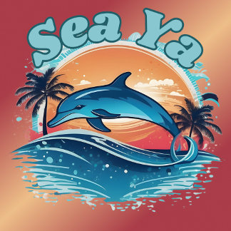 Sea Ya Tropical Dolphin T - Shirt