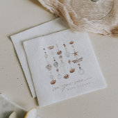 Sea you bald Boho Beach Baby Dusche Serviette