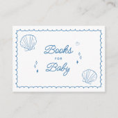 Sea you bald Hand gezogene Baby Duschbücher für Ba Begleitkarte (Vorderseite)