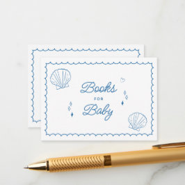 Sea you bald Hand gezogene Baby Duschbücher für Ba Begleitkarte