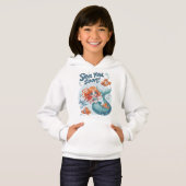 Sea You - Bezauberndes Design der Meerjungfrau Hoodie (Vorne ganz)