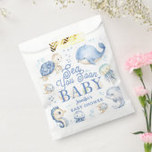 Sea You Soon Baby Shower Boy Blue Ocean Geschenktütchen (Versiegelt)