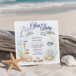 Sea You Soon Baby Shower Einladung