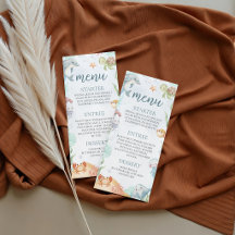 Sea You Soon Baby Shower Menü